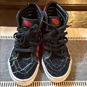 Vans Stranger Things High-Top Sneakers - Black and Red